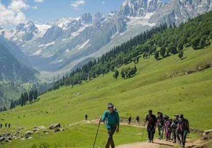 Pathankot to Kashmir Great Lakes Trek Adventure